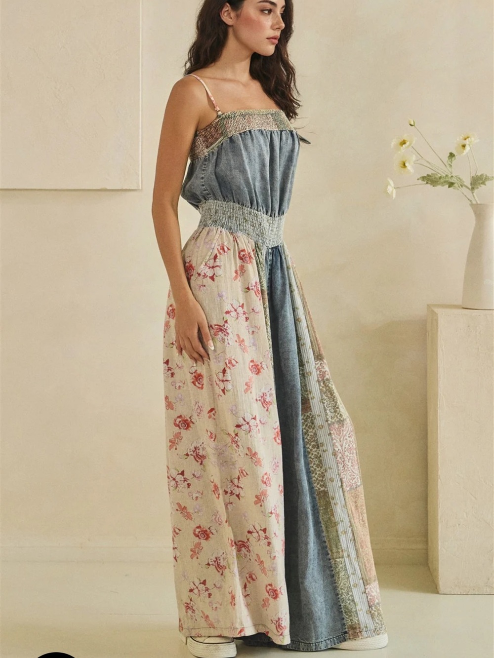💕NEW! Oli & Hali patchwork jumpsuit - Picture 6 of 11